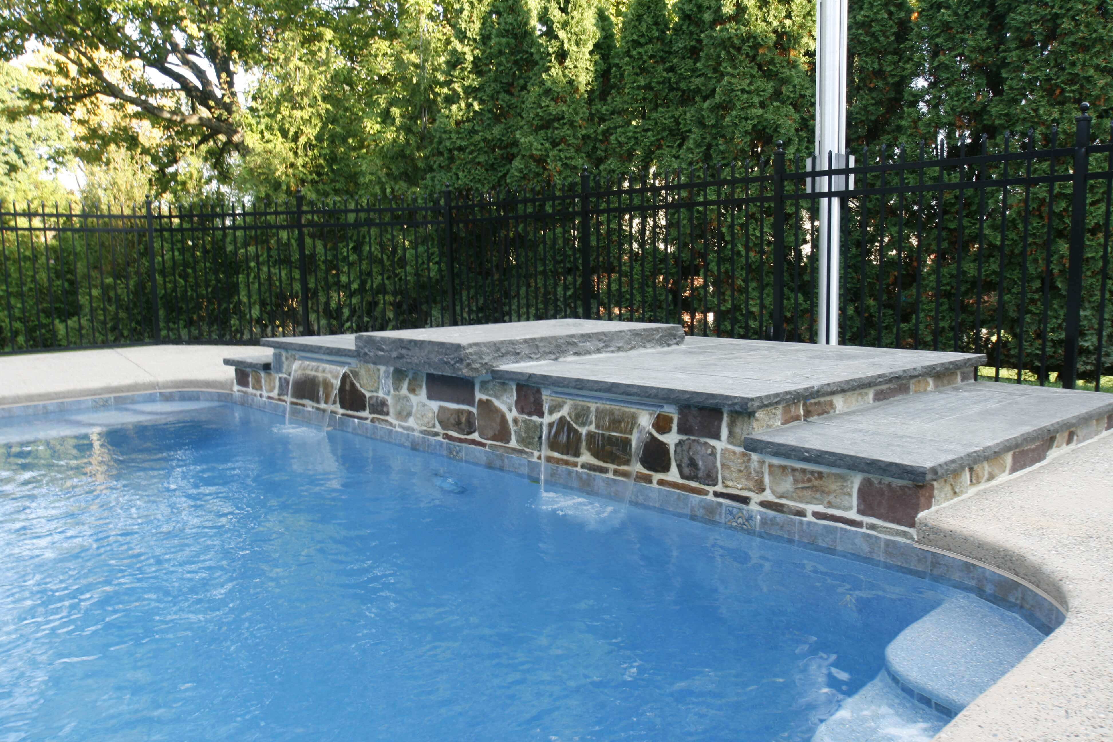 Rectangle Pool With Water Feature water features, fountains & pool elements gallery | crystal clear Rectangle Pool With Water Feature water features, fountains & pool elements gallery | crystal clear